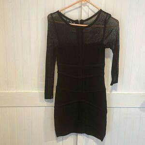 BEBE sexy, sassy, black dress size S